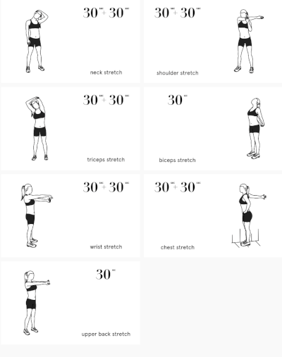 حرکات کششی مخصوص بازو